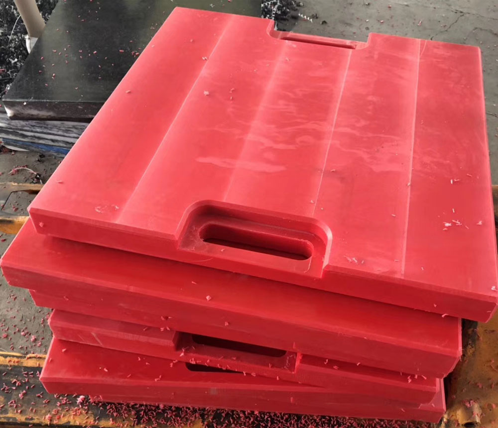 Almohadillas estabilizadoras de grúa