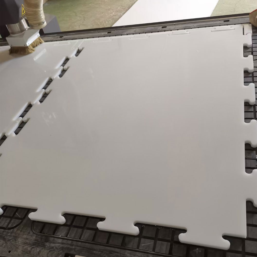 Placa resistente al desgaste de polímero de alta resistencia