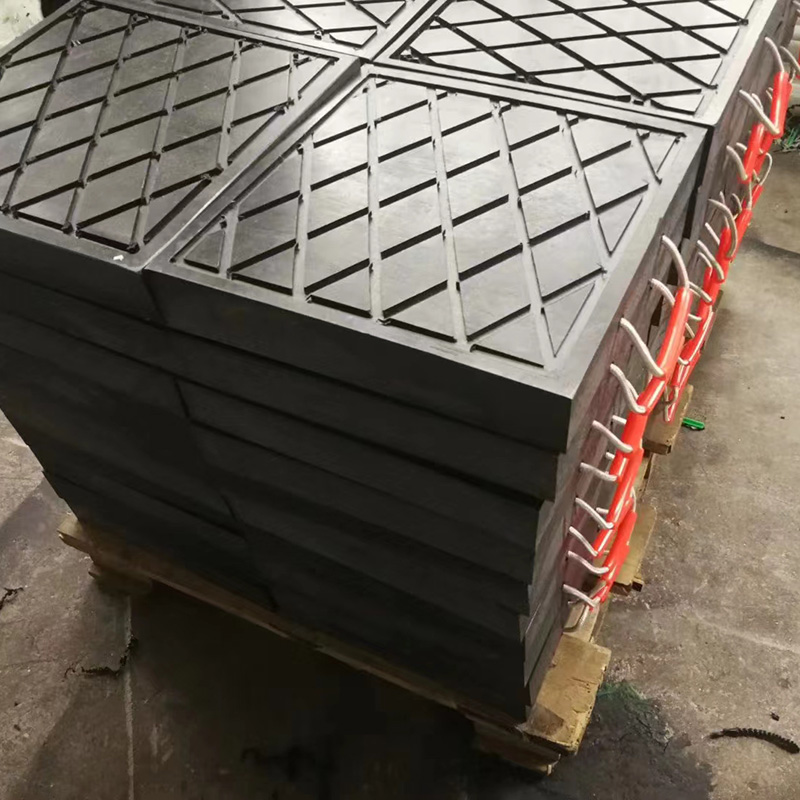 Almohadillas de soporte para patas de grúa