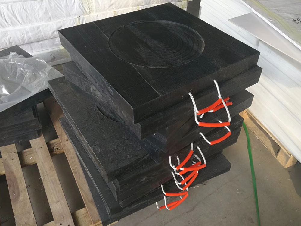 Almohadillas de soporte para patas de grúa