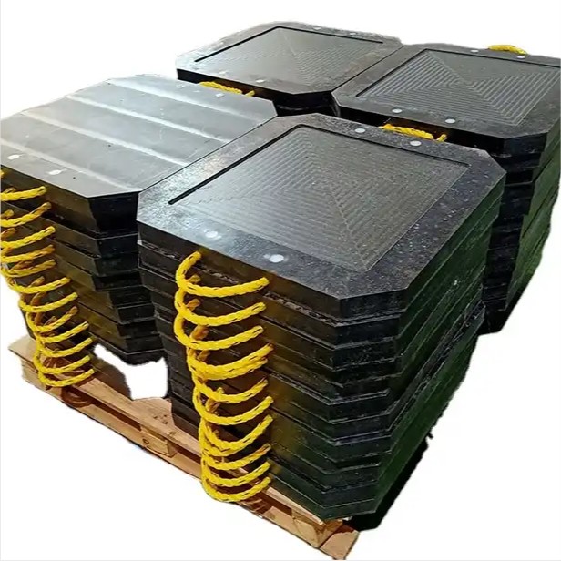 Almohadillas estabilizadoras de grúa