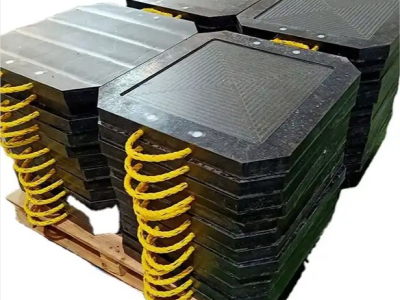 Almohadillas estabilizadoras de grúa