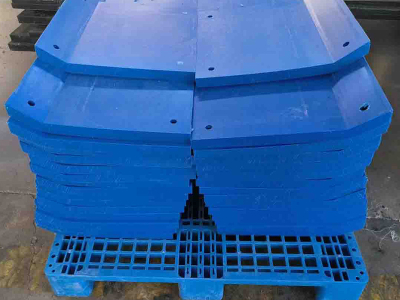 Almohadillas para defensas marinas de UHMWPE