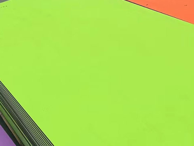 Lámina de plástico de polietileno de alta densidad