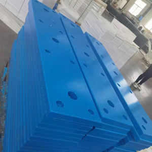 Bloque de UHMWPE cortado a medida de color azul