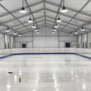 vallas divisorias de la pista de hockey (hielo)