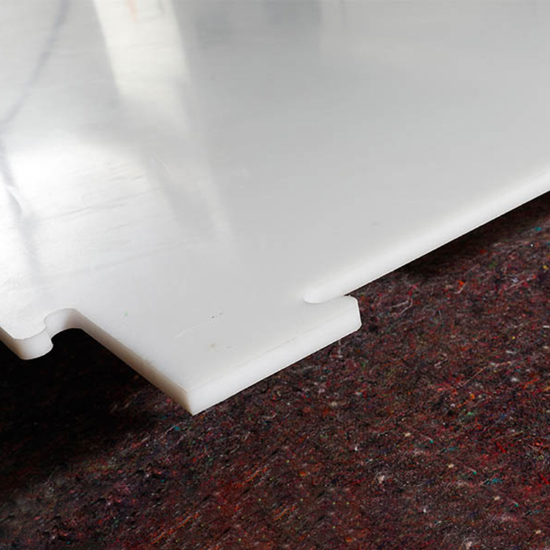 Lámina de HDPE blanca natural Lámina de HDPE blanca natural